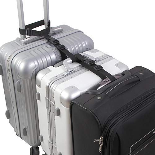 Luggage Straps,Adjustable Add a Bag Suitcase Strap Belt for