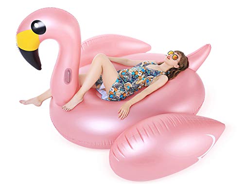 Jasonwell Giant Inflatable Flamingo Pool Float with Fast Valves Summer  Beach Swimming Pool Party Lounge Raft Toys for Adults Kids XXXX-Large