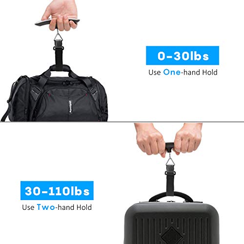 travel weighing hand held digital luggage