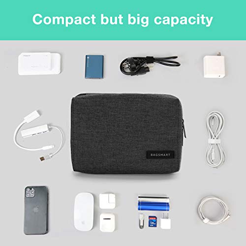 BAGSMART Electronic Organizer Small Travel Cable Organizer Bag for