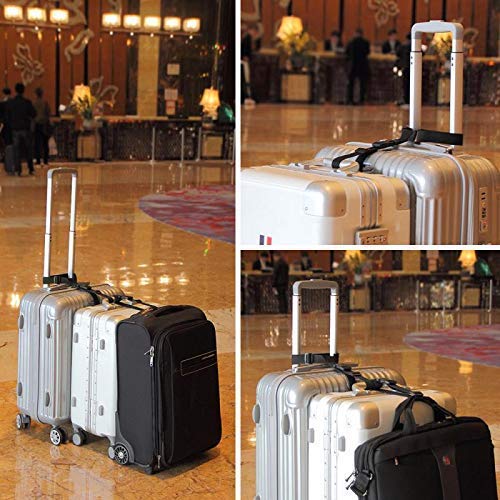 2 pieces Luggage Strap Suitcase Belt Luggage Safety Strap Packing Straps  Elastic Suitcase Strap Adjustable Travel Belt 