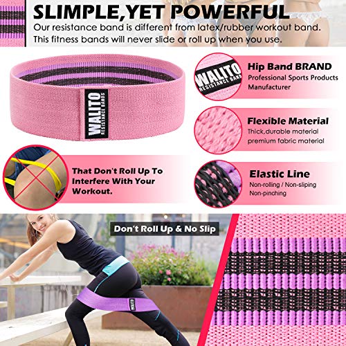 3 Pack Premium Resistance Bands for Legs Butt Booty Bands Exercise Workout  Band