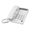 Panasonic Consumer Kx-ts208w 2-line Feature Phone With Lcd White